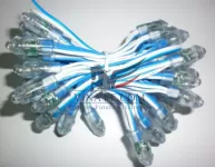 LED Đúc Phi 5 Đế 8 Xanh Dương (50 Bóng)